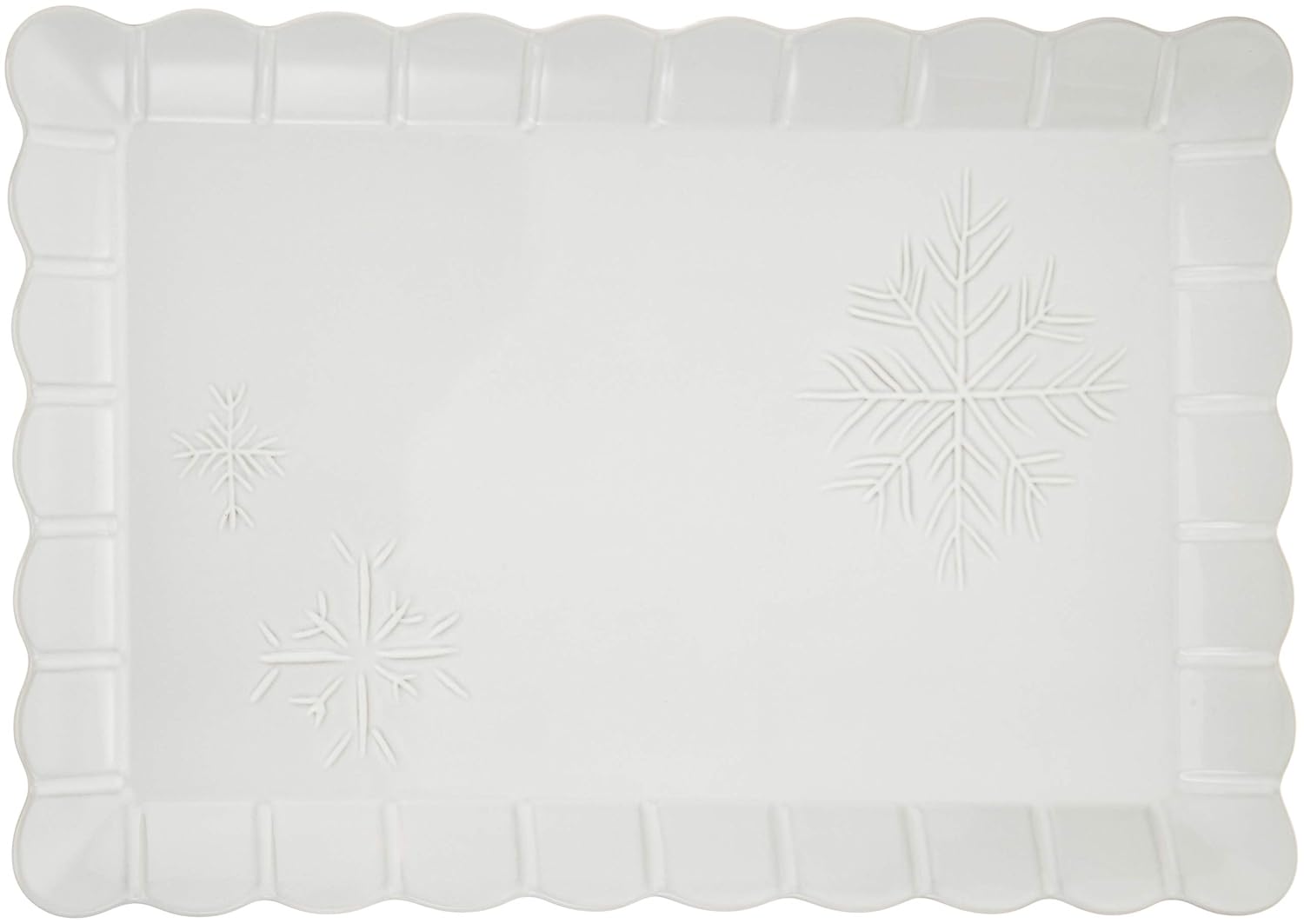 Lenox 879579 Alpine Carved 16" Rectangle Serving Platter