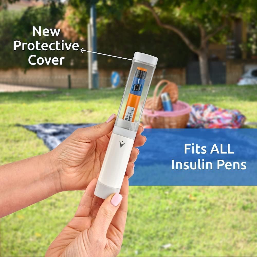 Insulin & Ozempic Cooler Travel Case - TSA Approved - Small Diabetic Medical Travel Case Pen Cooler Insulin Protector Works 24/7/365 No Freezing Or Refrigeration - for All Insulin Pen Models