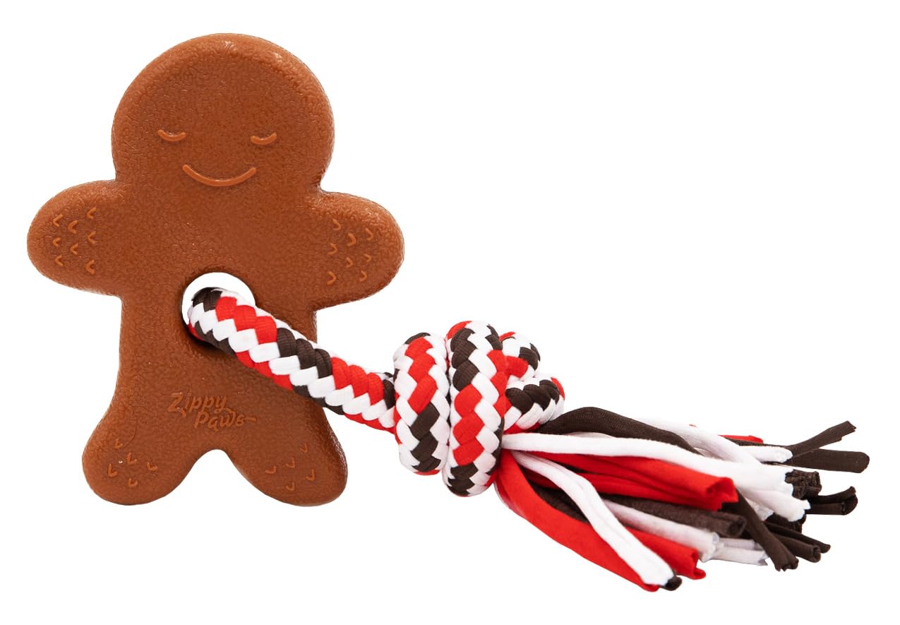 Holiday ZippyTuff Teether - Gingerbread Man