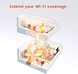 Tenda A9 N300 Universal WLAN Amplifier Repeater Two Antennas 300 Mbps White view 7