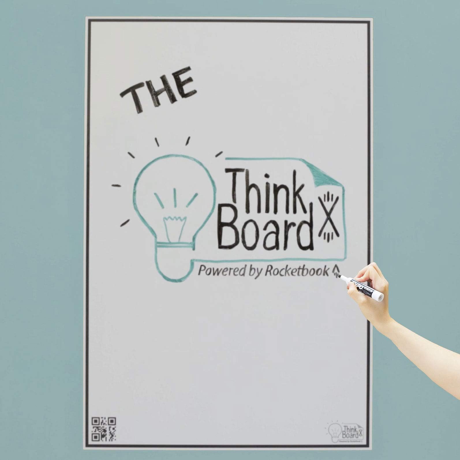 Think Board X Smart Whiteboard Film - Powered by Rocketbook (V1 - Large (24"x36"))