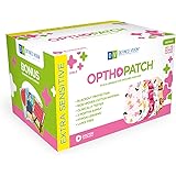 Opthopatch Kids Eye Patches - Fun Girls Design - 90 + 10 Bonus Latex Free Hypoallergenic Cotton Adhesive Bandages for Amblyop