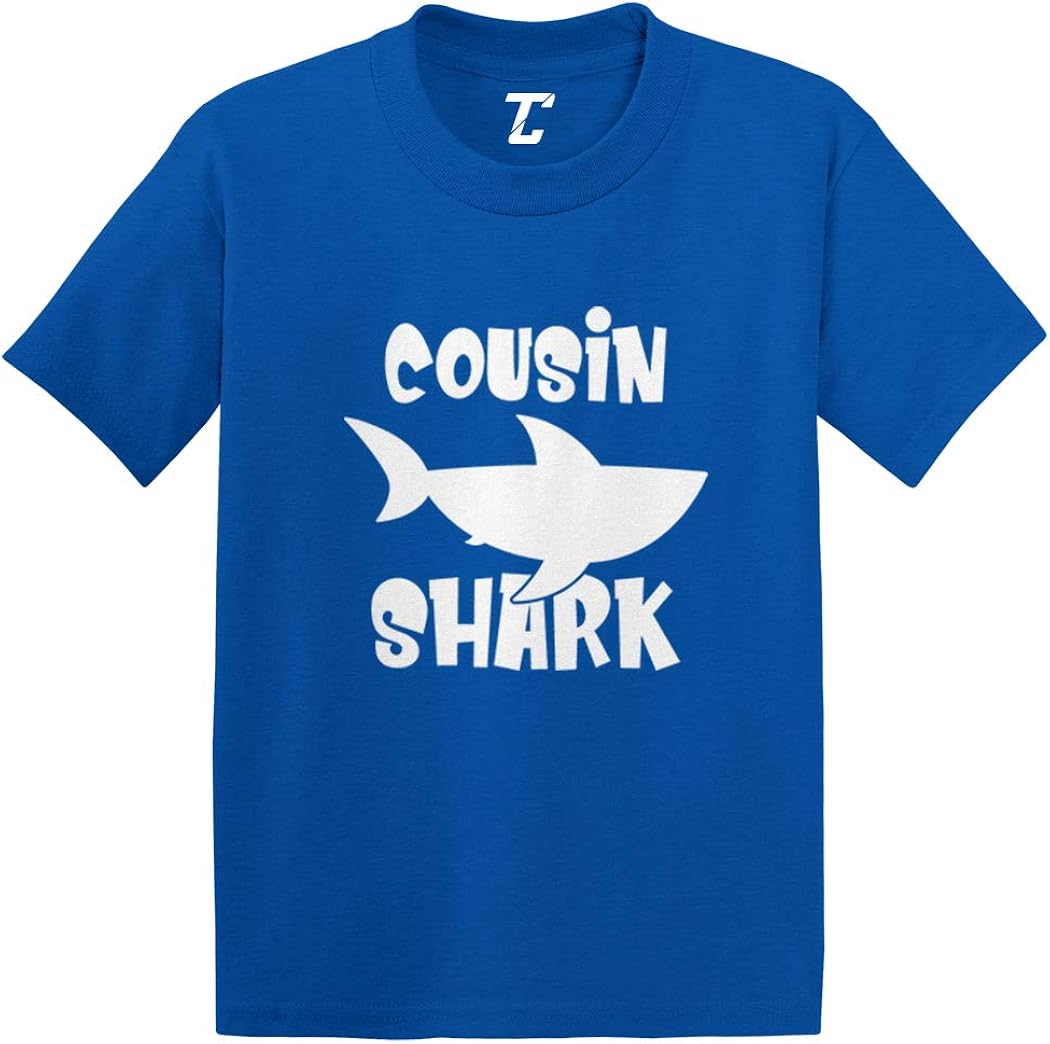 Cousin Shark - Song Parody Funny Infant/Toddler Cotton Jersey T-Shirt