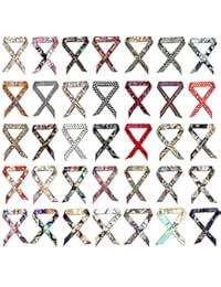 Neckerchief Scarf - 35pcs Hairband Handbag Handle Ribbon Fashion Bag for Women Girls Decoration
