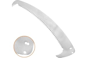 NYVKBRR Replacement Pole Saw Blade Compatible with Silky Hayauchi 390mm and Notch Sentei-Type Pole Saws, Impulse-Hardened Teeth, 5.5 TPI, 1.5mm Thick, 15.4” (390mm) Pruning Blade for Tree Trimming