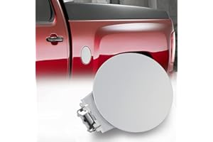 Fuel Door Gas Tank Cover Compatible with Chevy Silverado GMC Sierra (1999-2006) with Steel Bed Replaces # 0856-029, 1054493, 