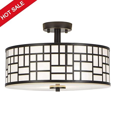 Glanzhaus Contemporary Fashion Style 13 Inches Inner White Acrylic