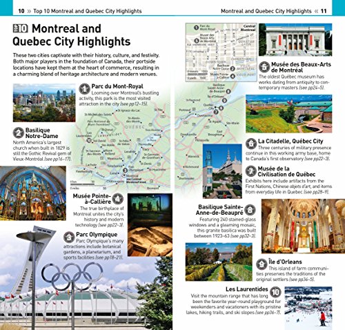Top 10 Montreal & Quebec City (Eyewitness Top 10 Travel Guide) - Thumbnail 3