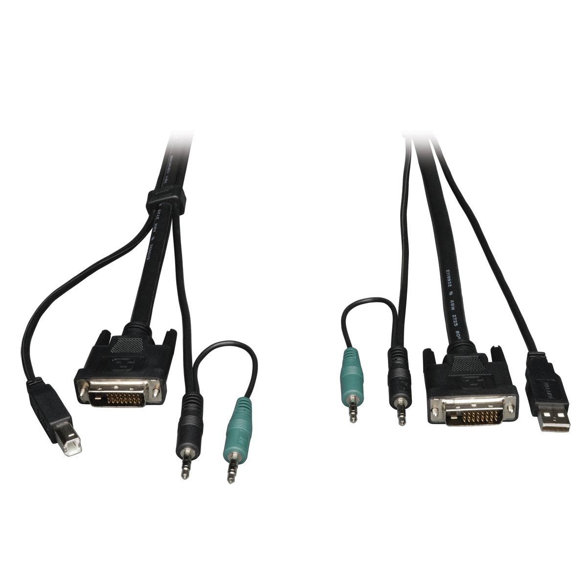 Tripp Lite Cable Kit for Secure KVM Switches B002-DUA2 / B002-DUA4, 4.57 m (P759-015)