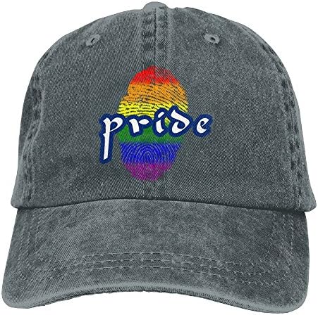 YYxin1xu Gay prise Hat Snap-Back Hip-Hop Cap Baseball Hat Head-Wear Cotton Snapback Hats Asphalt