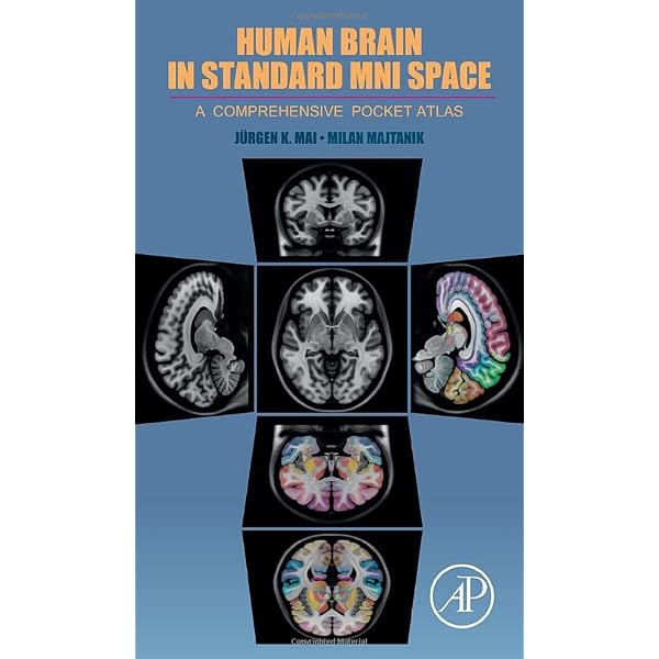 【洋書ハードカバー】INSIDE THE BRAIN Human Brain in Standard MNI Space: A Comprehensive Pocket Atlas