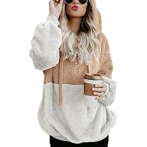 fuzzy hoodies for women
