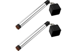 TRINKA 2 Pcs Pool Chalk Holder for Billiards, 2 in 1 Portable Pool Snooker Chalk Holder Billiard Cue Tip Pricker Prep Tool, Pool Table Accessory