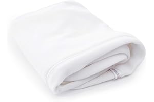 MedCline Body Pillow Case, Fits Full-Length Therapeutic Body Pillow (22" x 50" x 6"), Enhanced Support and Better Sleep, Soft Washable Plush Comfort with Hidden Zipper, Medium/Large