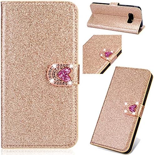 Fashion Amazing Compatible with iPhone XS Max,Bling Glitter 3D Floral Diamond Wallet Leather Stand Function Flip Kickstand Magnetic Book Wallet with Card Slot Holder Protective Cover