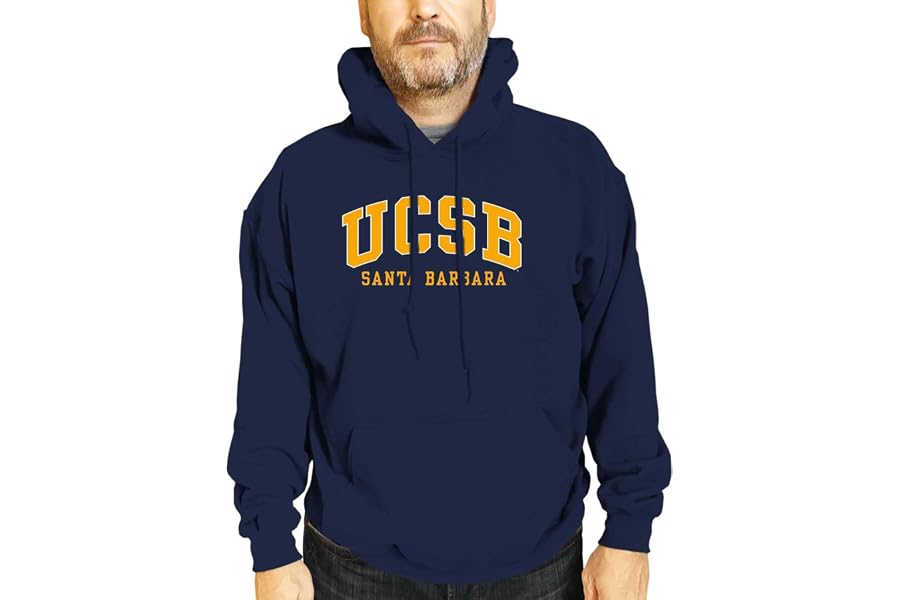 Campus Colors NCAA Arch & Logo Gameday Hoodie - Fleece Pullover Sweatshirt | 50/50 cotton-polyester fleece hoodie - 100+ schools - officially licensed NCAA fan apparel