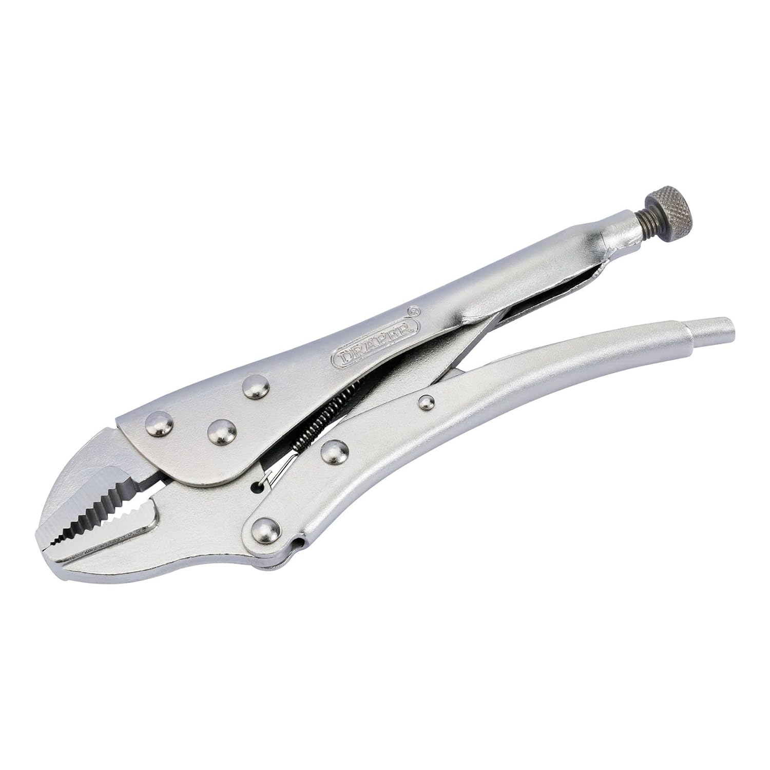 Draper 35369 Curved Jaw Plier with Self Grip, 220mm