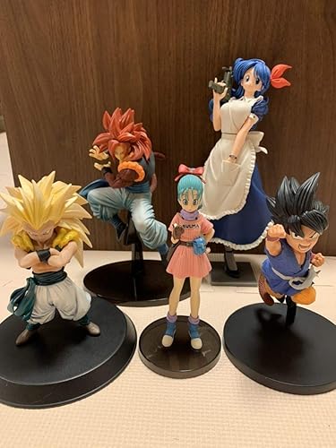 Amazon ドラゴンボール フィギュア 造形天下一武道会7 ブルマ ゴジータ Glitter Glamours Lunchi ランチ Gt悟空 ゴテンクス 5体セット開封品 フィギュア ドール 通販