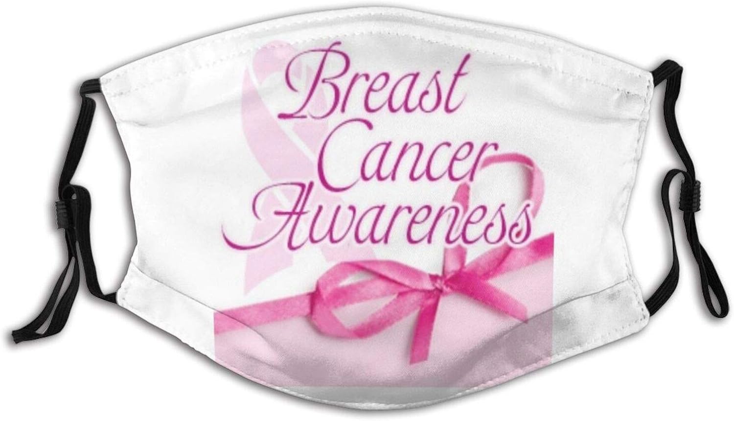 Breast Cancer Awareness Face Mask Reusable Facial Balaclavas Fashion Design Uv