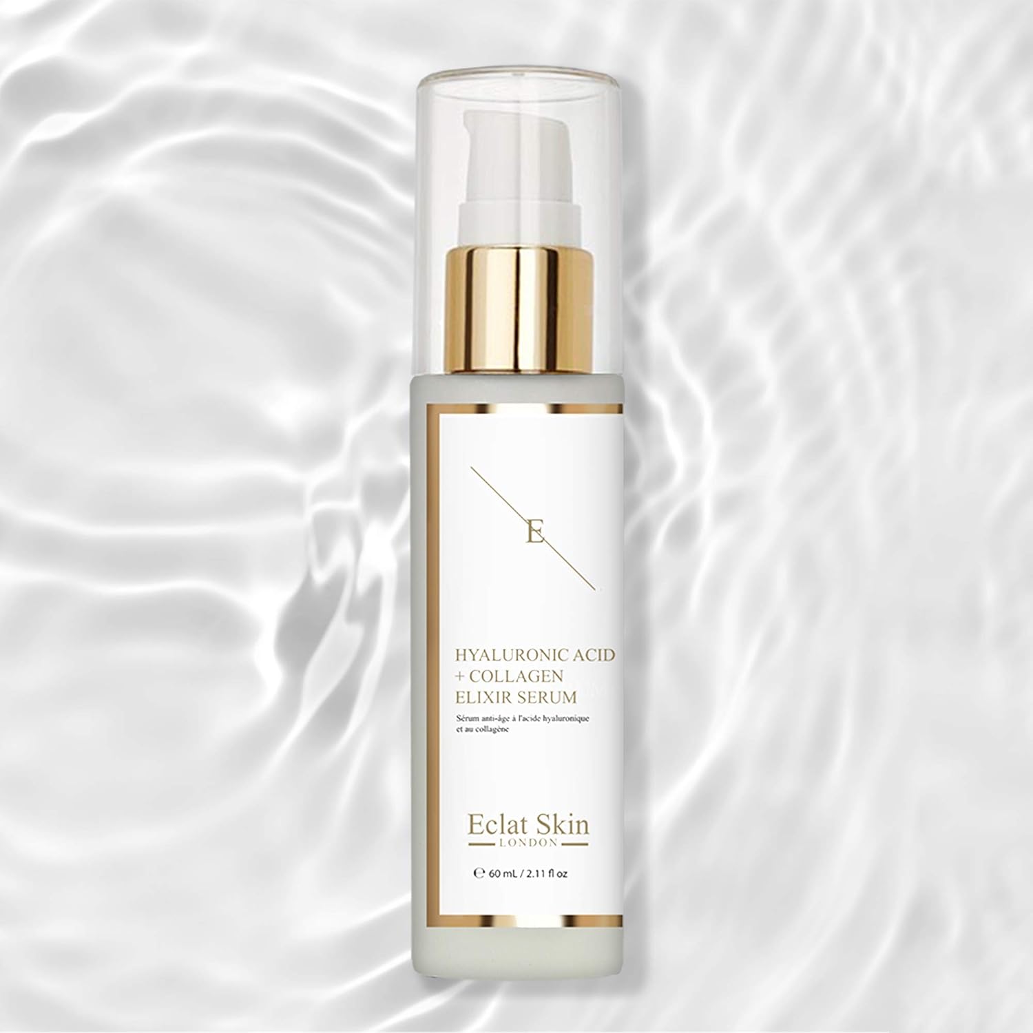 eclat skin hyaluronic acid & collagen serum 60ml