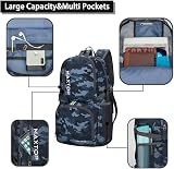 MAXTOP 40L Lightweight Packable Backpack Water Resistant for Men Women view 3