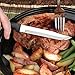 RADA Cutlery 6-Piece Utility/Steak Knife Gift Set (G206), Stainless Steel Hollow Ground Blades, Made in USA, Black Handles