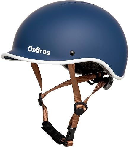 Casque De Vélo Style Baseball – Léger, Respirant, ABS/Polyester, Tours De Tête 58-60 Cm