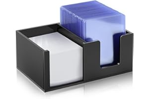tutata Acrylic Toploader Holder and Penny Sleeve Holder, Top Loader Storage Box