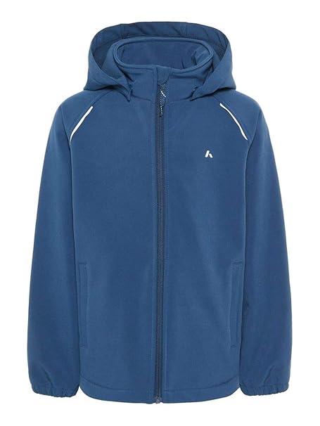 NAME IT Mini Jungen Softshelljacke, Jacke, Zauber-Jacke in Dark Denim