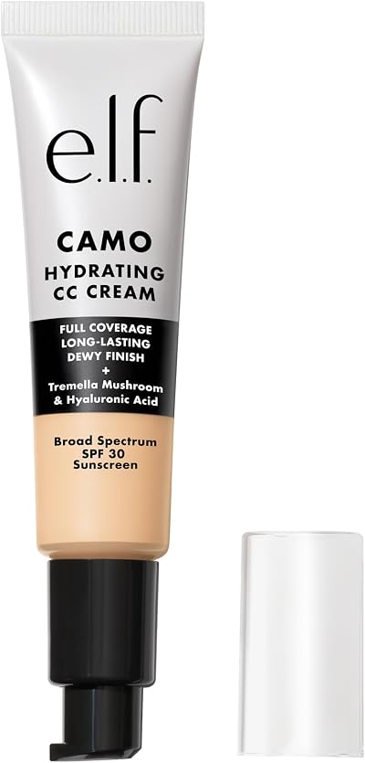 e.l.f. Hydrating Camo CC Cream SPF 30 Fair 125C Full Coverage