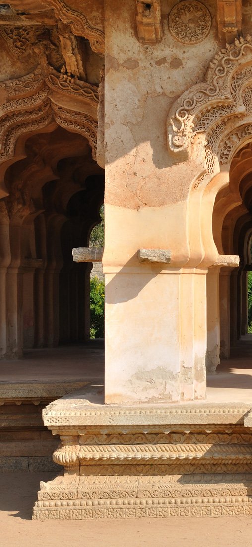 PeelitStickit Hindu Temple, Wallpaper Design, Wall Mural ID-017, vinyl