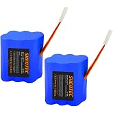 Shentec 2-Pack 7.2V 4.5Ah Battery Compatible with Neato XV-11 XV-12 XV-14 | XV-15 XV-21 XV-25 XV Essential XV Signature Pro Robotic Vacuum Cleaners Neato 945-0005 205-0001