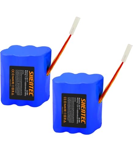 Amazon.com: Powerextra 7.2V 4000mAh Battery Compatible with Neato