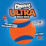 Chuckit Ultra Ball Medium 6.5 cm Pack of 3 Durable High Bounce Dog Toy view 5