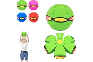 Magic Metaball, balle rebondissante, interaction parent-enfant avec lumières, disque magique (version verte lumineuse)