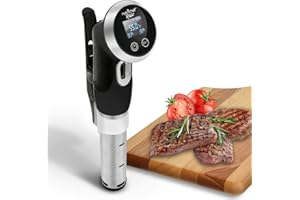 NutriChef PKPC235BK.5 Royal Sous-Vide Immersion Circulator Cooker, One Size, Assorted