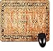 Antique Look Persian Rug-Square Mouse pad - Stylish, Durable Office Accessory Made in the USA