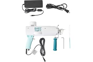 We R Memory Keepers Easy Tuft -Tufting Tool, Art Crafts Sewing Scrapbooking Journaling Printmaking Paper Craft Office Home Card Stock DIY Card Making Stamping Cut Pile Loop Pile Hex Key