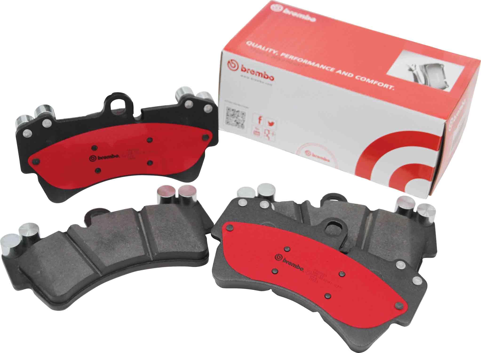 Photo 1 of Brembo P50102N Premium Ceramic Front Disc Brake Pad Set MERCEDES-BENZ OE# A0074207920