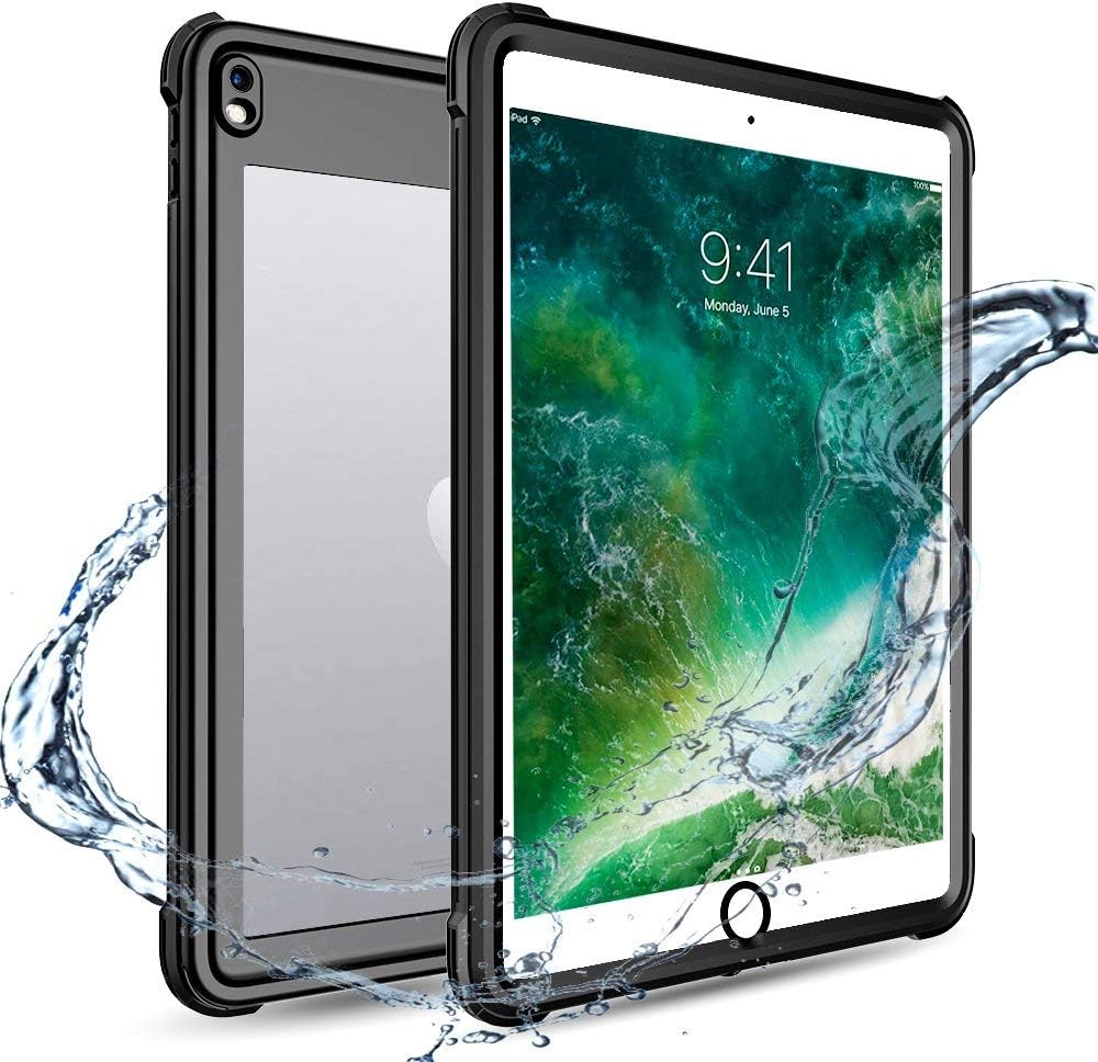 Tramako Waterproof Case Compatible with New iPad Air 3 10.5 inch 2019, Full Body 360 Degree Protect Dustproof Shockproof Case for iPad Pro 10.5 inch 2017/2019