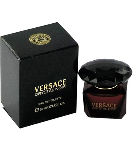 VERSACE Crystal Noir Eau De Parfum Spray for Women, 3 Ounce