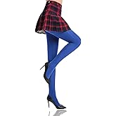 HONENNA Women's Control Top High Elastic Soft Opaque Pantyhose Tights