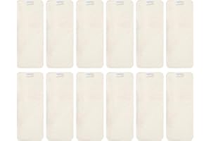 ALVABABY 12PCS Cloth Diaper Inserts - 4-Layer Super Soft Inserts for Diapers and Covers