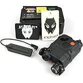 ATAIRSOFT PEQ LED Flashlight + Red Sight for AEG GBB CQB