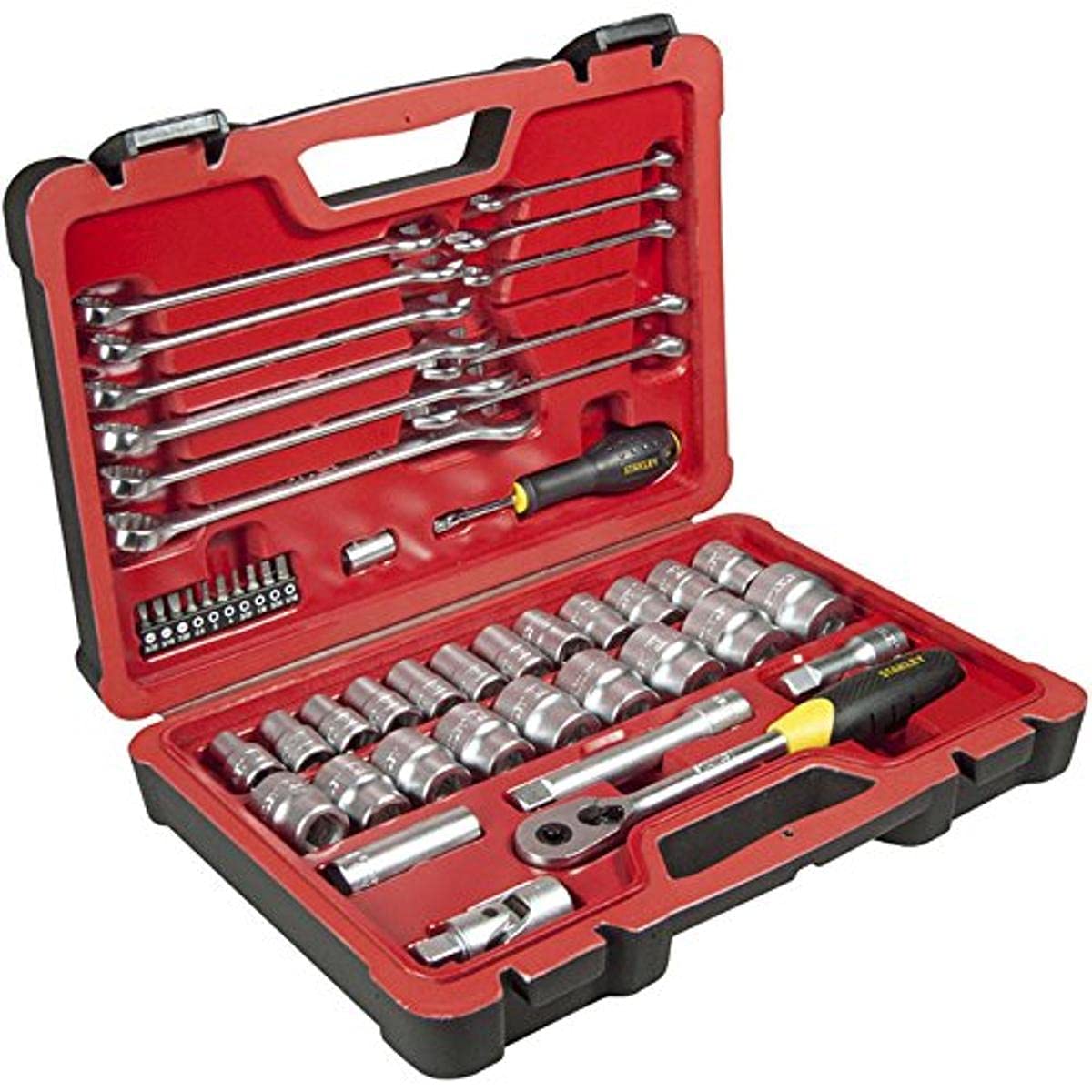 Stanley FMHT0-73926 Socket FM Wrench Set, Silver, 1/2-Inch, Set of 50 Piece