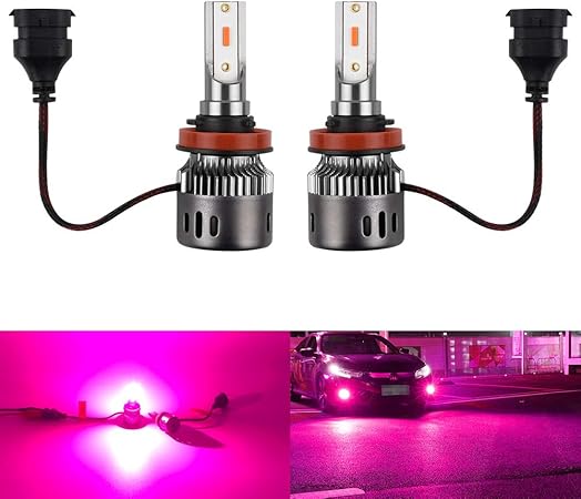 Amazon Mazero H8 H11 H16 Led フォグランプ ピンク Ledバルブ Dc 12v 車用 フォグ バルブ フォグライト 一体型 Led電球 冷却ファン付 4000lm 2 24w 2 Cspチップ 1年保証 2個入 フォグランプ 車 バイク Amazon Mazero H8 H11 H16 Led フォグランプ ピンク Ledバルブ Dc 12v 車用 フォグ バルブ フォグライト 一体型 Led電球 冷却ファン付 4000lm 2 24w 2 Cspチップ 1年保証 2個入 フォグランプ 車 バイク