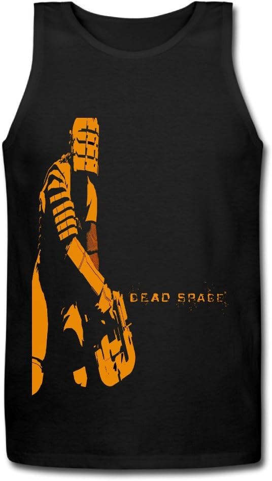 XiangHe Dead Space Men's T-Shirt Medium Black Tank Top