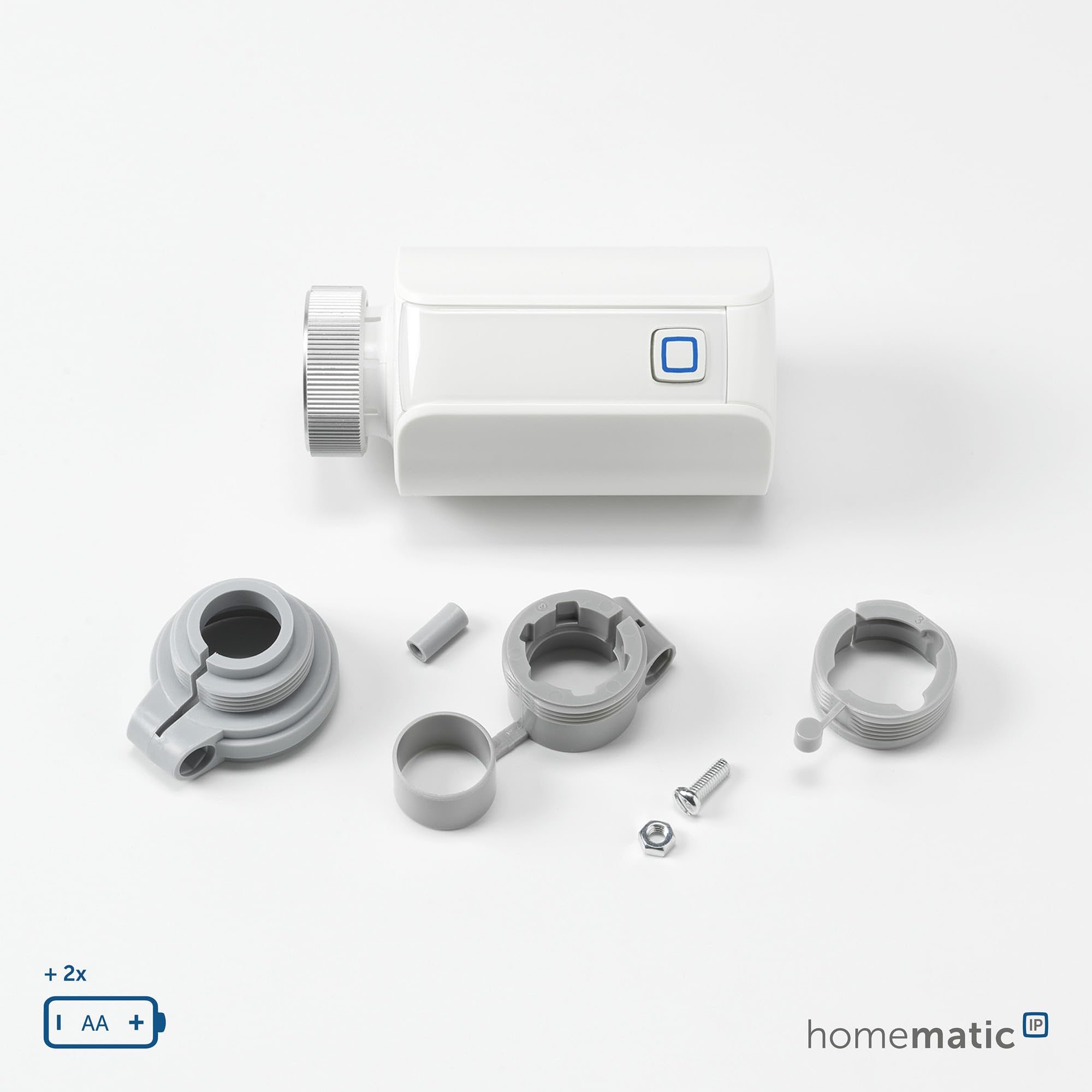 Homematic IP Heizkörperthermostat – Evo, Smart Home, digitaler Thermostat Heizung, Heizungsthermostat, Steuerung per App, Alexa & Google Home, einfache Installation, Energie sparen, 155105A0 6