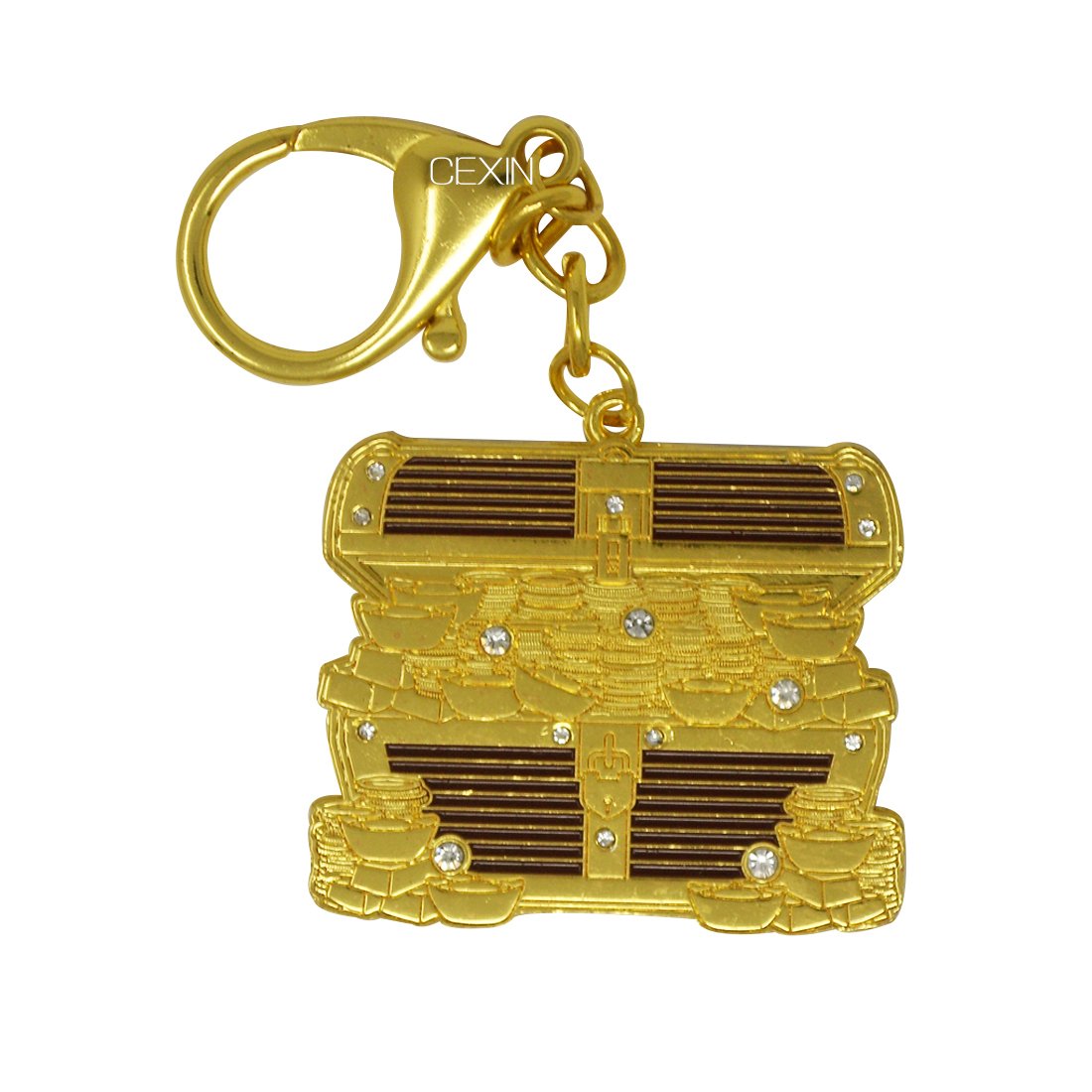 2018 Fengshui Treasure Box Amulet Keychain With Free Red String Bracelet W3300
