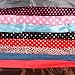 BMC 10pc Assorted Fashion Rabbit Ear Wired Hair Tie Headband Scarf Wrap-Mix Lot Multicolor